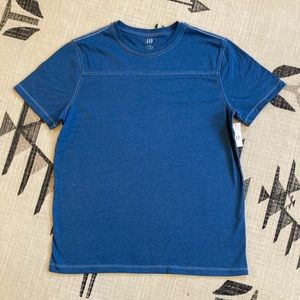NEW GAP Everyday Soft Tee in Blue, L